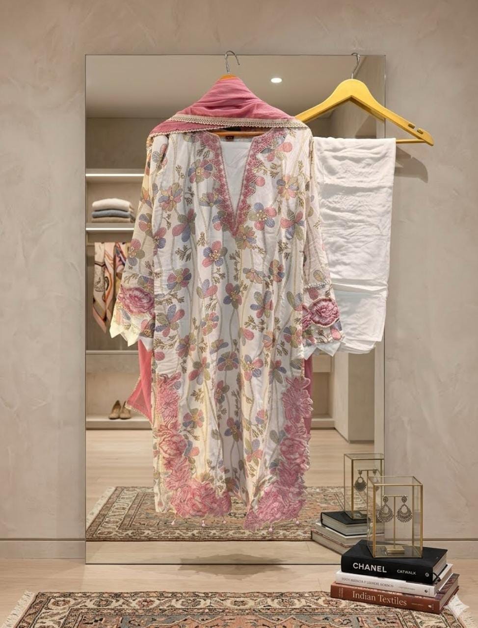 Designer Party Wear Top & Palazzo Set