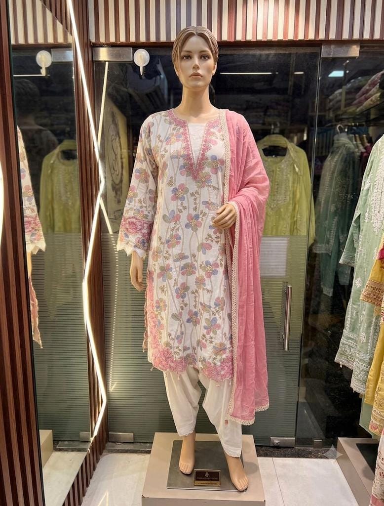 Designer Party Wear Top & Palazzo Set